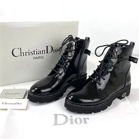 dior rebelle boots|Dior black boots.